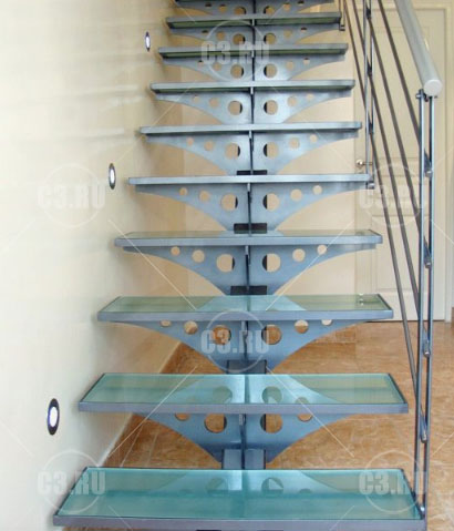 Лестница, похожая на конструктор