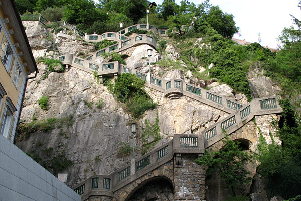 Австрийская лестница Шлоссберга