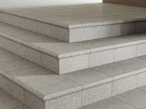 Облицовка бетонной лестницы искусственным камнем