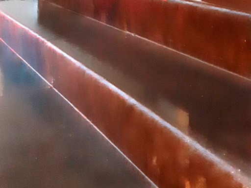 Облицовка бетонной лестницы искусственным камнем
