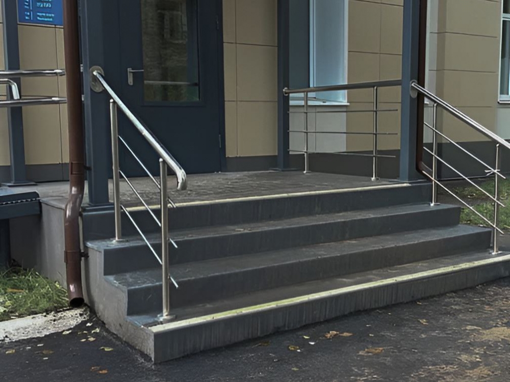 облицовка уличной лестницы в Твери примеры выполненных работ в 2023 году