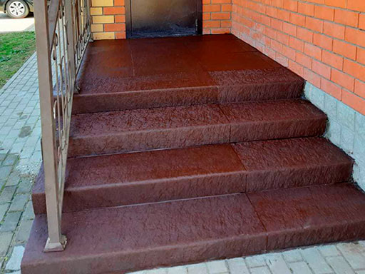 Ремонт бетонной лестницы в д. Андреевское