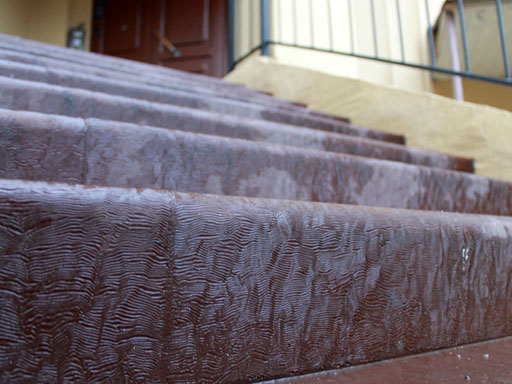 Облицовка бетонной лестницы по Большому проспекту, 78 в СПб