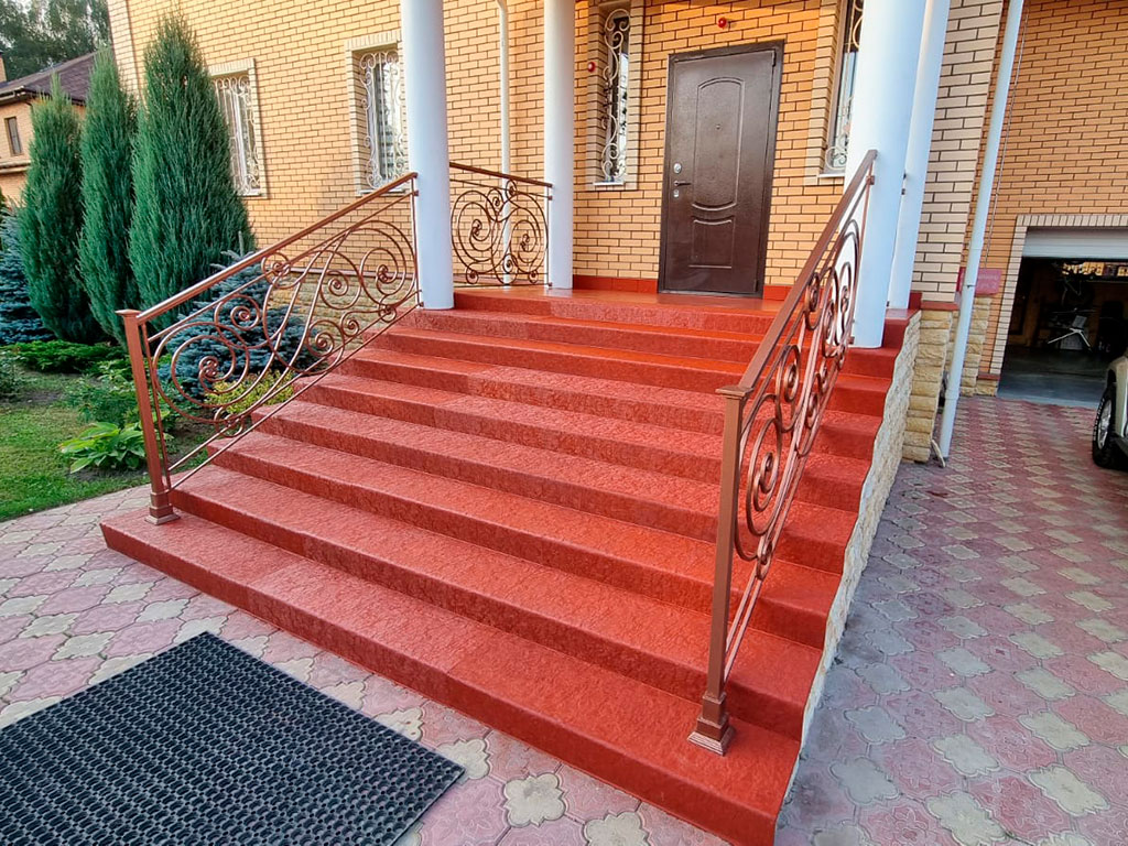 Ремонт лестницы частного дома в д. Пушкино