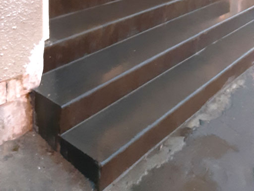 Облицовка бетонной лестницы по ул. Желябова в Твери