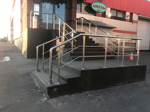 Ремонт ступеней бетонной лестницы в Камышине