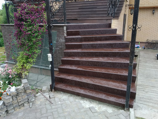 Цены на облицовку монолитных лестниц в Краснодаре