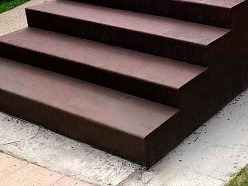 Ремонт бетонной лестницы в деревне Ермолино МО