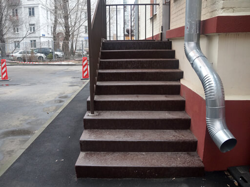 Монтаж сборных лестниц из бетона