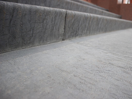 Облицовка ступеней бетонной лестницы по технологии C3