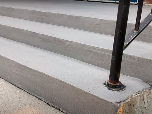 Ремонт ступеней бетонной лестницы своими руками