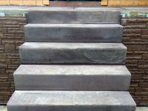 Облицовка бетонных лестниц накладками и плитами C3 