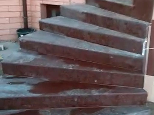 Ремонт бетонной лестницы дома в Щелково