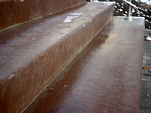 Облицовка бетонной лестницы своими руками в Москве на Литовском бульваре, 1а