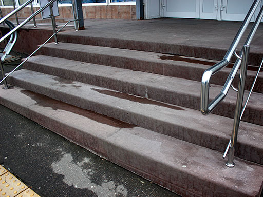 Монтаж ступеней бетонной лестницы по технологии C3